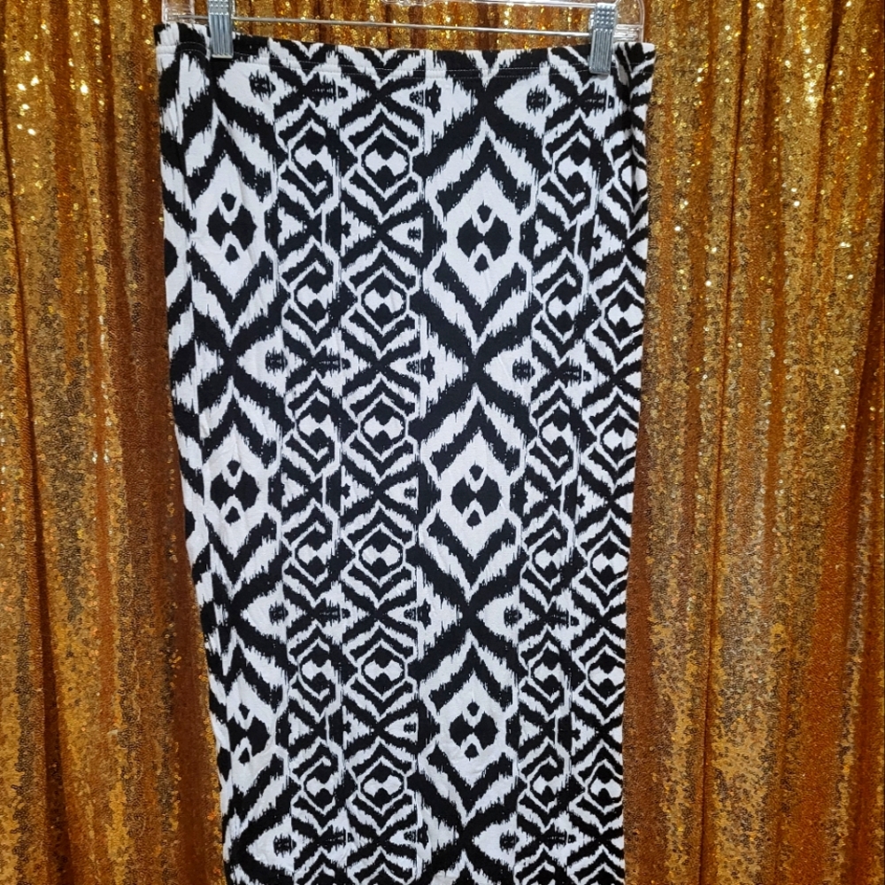 Stech tribal print skirt
